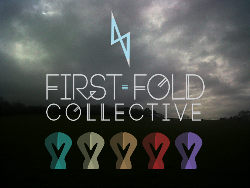 First Fold Collective Poster by Theory Unit Graphic Design