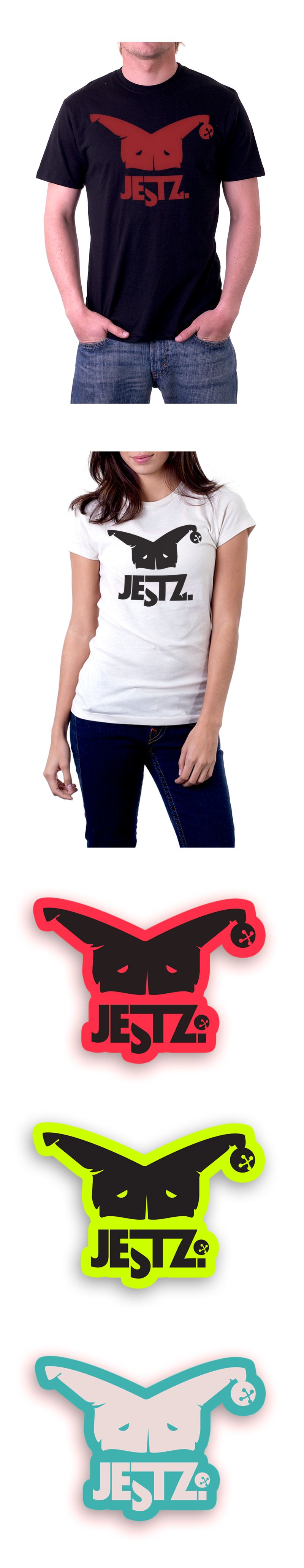 Jestz Boutique Logos, Stickers and T-Shirts by Theory Unit Graphic Design
